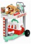 Trolley for vet with dog - Kids Doctor Briefcase