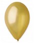 Balóniky metalické 100 ks zlaté - priemer 26 cm - Balóny
