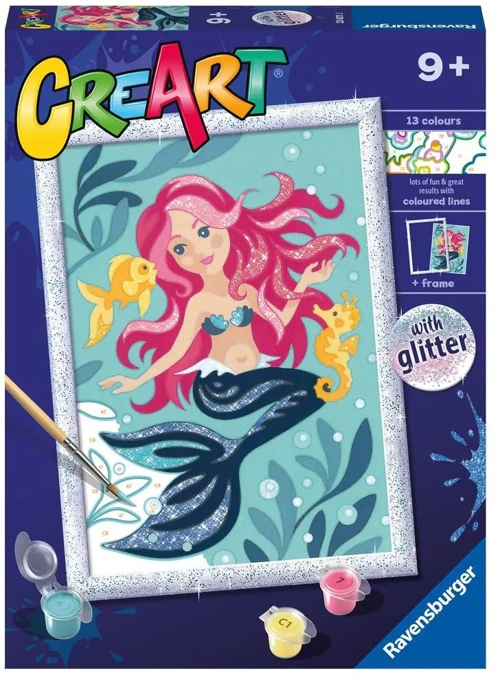 Ravensburger 236213 CreArt Bájos hableány