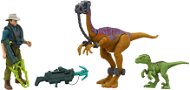 Jurassic World Alan Grant dinoszauruszokkal és kiegészítőkkel - Figura