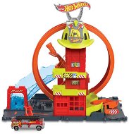 Hot Wheels City Super, hasičská stanica so slučkou - Hot Wheels