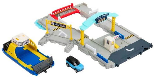 Matchbox Action drivers Herní set s příběhem - Trajekt v přístavu - Herní set - Hlavní obrázek