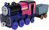 Train Mattel Tomáš a přátelé Tahací kovová mašinka s vagónem Ashima - Vláček
