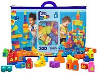 Mega Bloks Obrovský pytel kostek - Modrý (300) - Kids’ Building Blocks