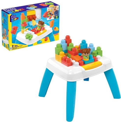 Mega Bloks Stoleček postav a rozházej kostky - Kostky pro děti - Hlavní obrázek
