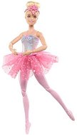 Doll Barbie Svítící Magická Baletka S Růžovou Sukní  - Panenka