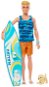 Barbie Ken Surfař S Doplňky  - Panenka