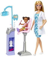 Barbie Beruf Spielset mit Puppe - Zahnarzt Blondine - Puppe