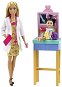 Barbie Beruf Spielset mit Puppe - Arzt - Puppe