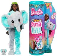 Barbie Cutie Reveal Barbie Džungľa – Slon - Bábika