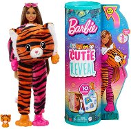 Barbie Cutie Reveal Barbie Džungle - Tygr  - Doll