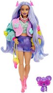 Barbie Extra - Lavendelfarbenes Haar mit Schmetterlingen - Puppe