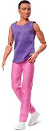 Barbie Looks Ken Lila pólóban - Játékbaba