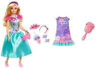 Barbie Moje První Barbie Panenka Den A Noc - Fialová  - Doll