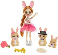 Royal Enchantimals Brystal Bunny Family - Puppe