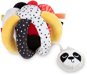 Canpol Babies Sensorischer Ball Faultier mit Rassel und Quietsche BabiesBoo - Babyrassel