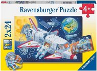 Ravensburger Puzzle 056651 Reise durch den Weltraum 2X24 Teile - Puzzle