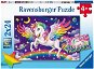 Ravensburger Puzzle 056774 Einhorn und Pegasus - 2 x 24 Teile - Puzzle