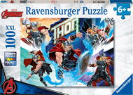 Puzzle Ravensburger Puzzle 133765 Marvel Hero: Thor 100 darab - Puzzle