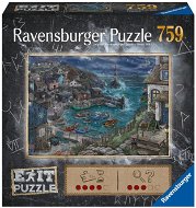 Ravensburger Puzzle 173655 Exit Puzzle: Leuchtturm am Hafen 759 Stück - Puzzle