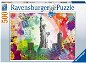 Puzzle Ravensburger Puzzle 173792 Pohľadnice Z New Yorku 500 Dielikov - Puzzle
