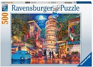 Jigsaw Ravensburger Puzzle 173808 Uličky V Pise 500 Dílků  - Puzzle