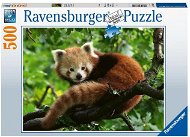 Ravensburger Puzzle 173815 Panda Červená 500 Dielikov - Puzzle