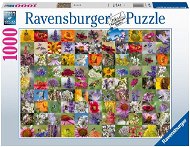 Ravensburger Puzzle 173860 Méhek a virágokon 1000 darab - Puzzle