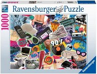 Ravensburger Puzzle 173884 90. roky 1000 Dielikov - Puzzle