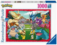 Jigsaw Ravensburger Puzzle 174539 Pokémon: Poměr Síly 1000 Dílků  - Puzzle