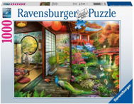 Ravensburger Puzzle 174973 Japonská Záhrada 1 000 Dielikov - Puzzle