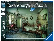 Puzzle Ravensburger Puzzle 173600 Elveszett helyek: Zöld hálószoba 1000 darab - Puzzle