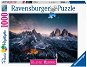 Ravensburger Puzzle 173181 Dechberoucí Hory: Dolomitské Věže, Itálie 1000 Dílků  - Jigsaw