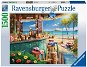 Jigsaw Ravensburger Puzzle 174638 Plážový Bar 1500 Dílků  - Puzzle