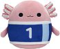Plyšák Squishmallows Axolotl s fotbalovým dresem Archie - Plyšák