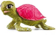 Schleich Rózsaszín zafír teknős - Figura