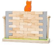 Woody Balance-Spiel - Wand mit einer Katze - Gesellschaftsspiel