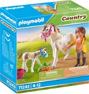 Figura Playmobil 71243 Ló és kiscsikó - Figurky