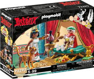 Építőjáték Playmobil 71270 Asterix: Caesar & Cleopatra - Stavebnice