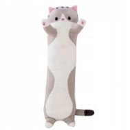 Soft Toy Kočka šedá 50 cm - Plyšák