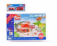 Siku World – požiarna stanica s hasičskými autami - Auto