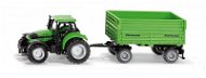 Siku Blister – traktor DEUTZ-FAHR s prívesom Fortuna - Traktor