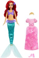 Disney hercegnő A kis hableány, Ariel hercegnő ruhában - Játékbaba