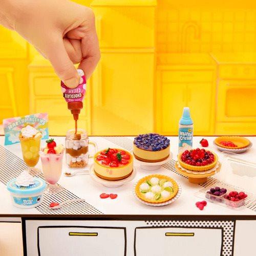 Miniverse Make It Mini Food Ice Cream Social Playset (NOT EDIBLE!) 