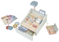 Toy Cash Register Pokladna se skenerem dřevěná - Dětská pokladna