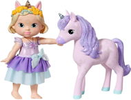 BABY born Storybook Prinzessin Bella mit Einhorn, 18 cm - Puppe