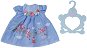 Puppenkleidung Baby Annabell Kleidchen - blau - 43 cm - Oblečení pro panenky