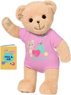 BABY born Teddybär - rosa Kleidung - Kuscheltier