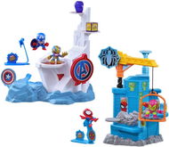 Marvel Avengers Stunt Squad Fig and Feature Spielset (tragbar) - Figuren-Set und Zubehör