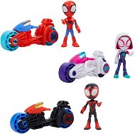 Spider-Man Spidey and His Amazing Friends Motorka a figúrka 10 cm (NOSNÁ POLOŽKA) - Figúrky